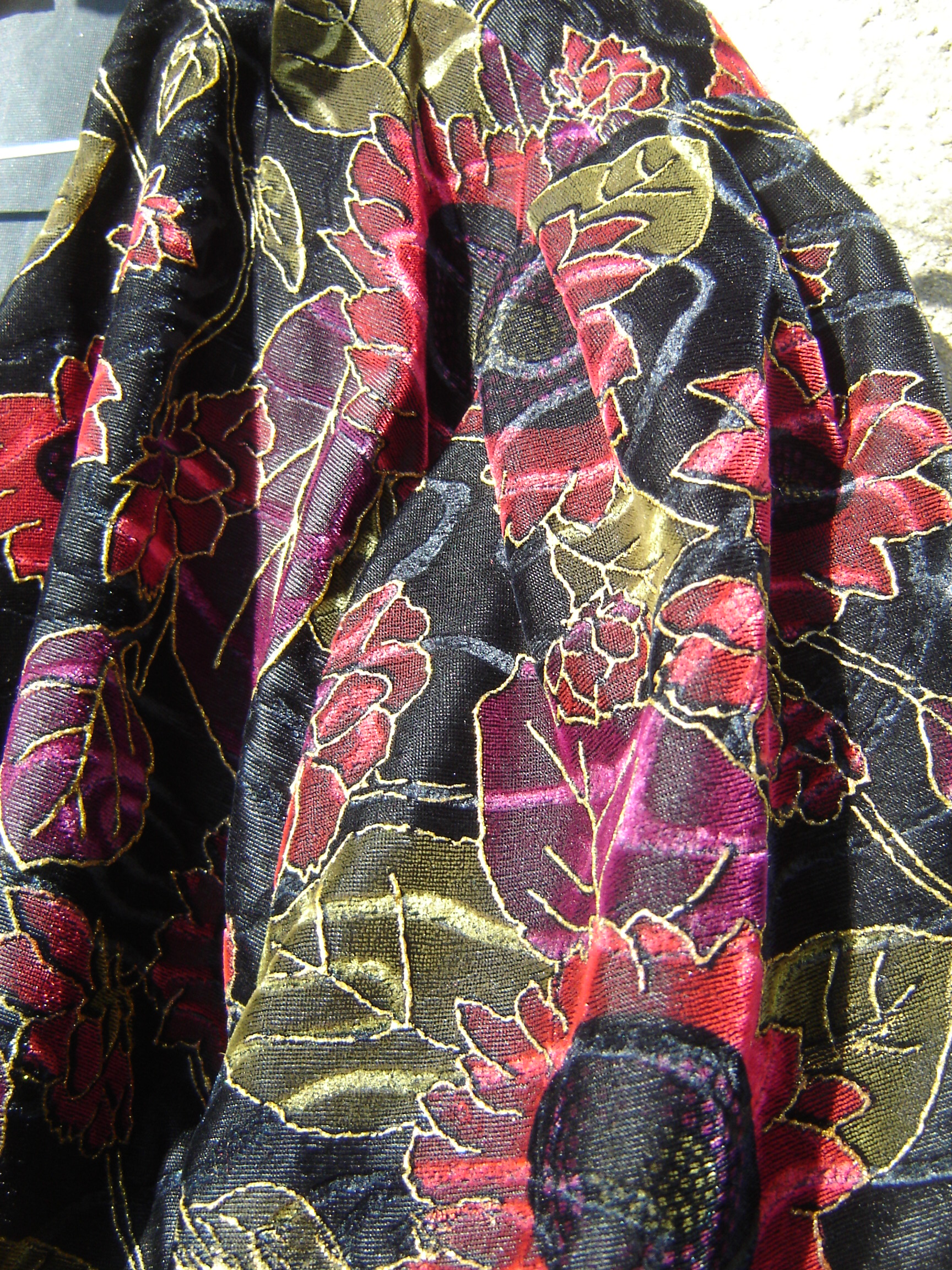 Fosby velvet multi-coloured jacket