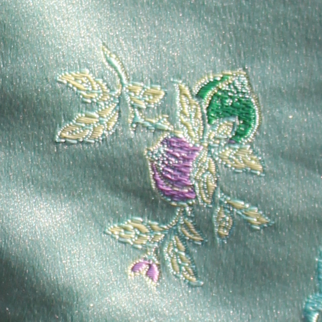 Green silk Chinese top, from Unicorn, 5 Ship Street, Oxford