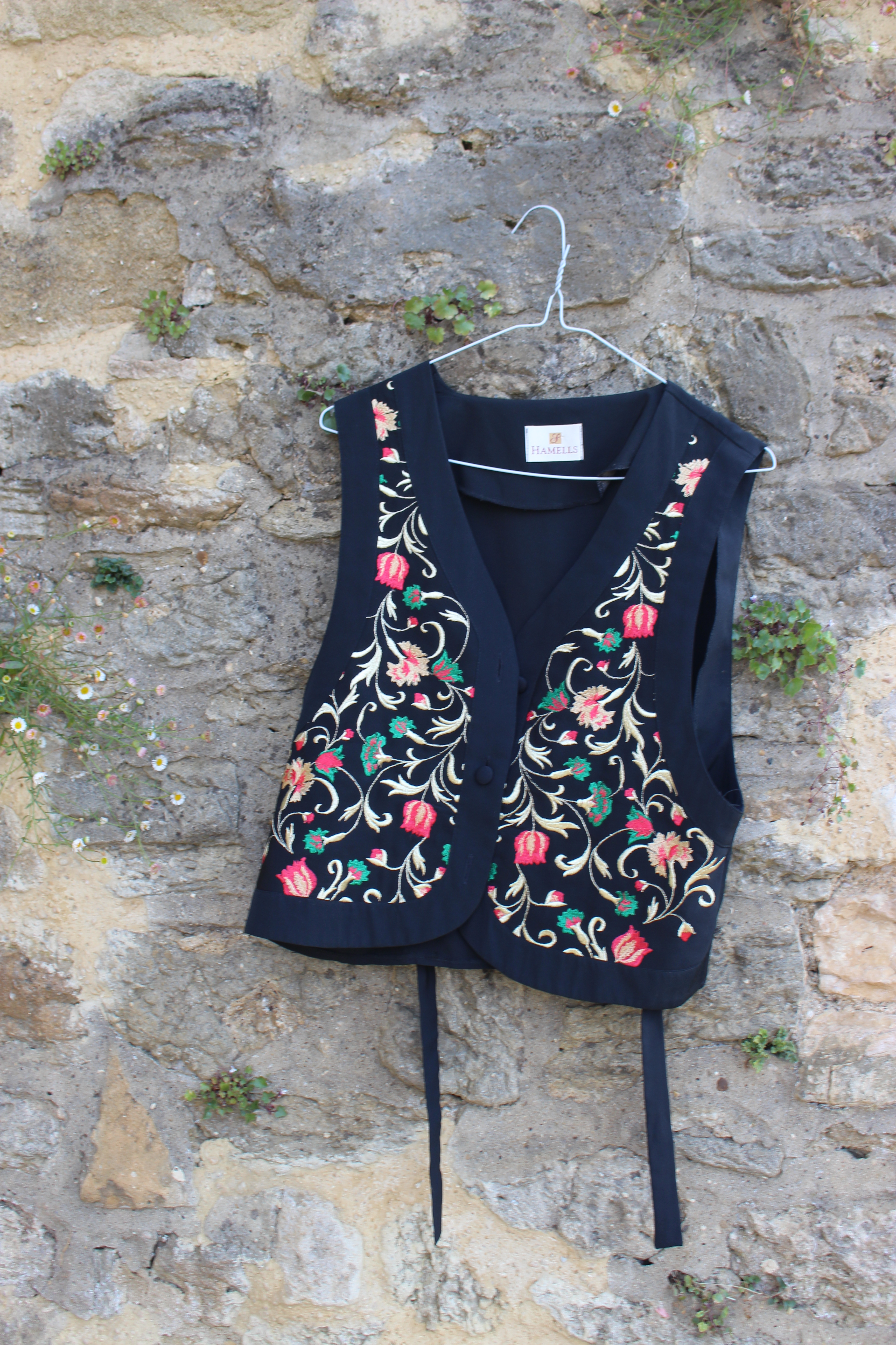 Hamells embroidered waistcoat, from Unicorn, 5 Ship Street, Oxford
