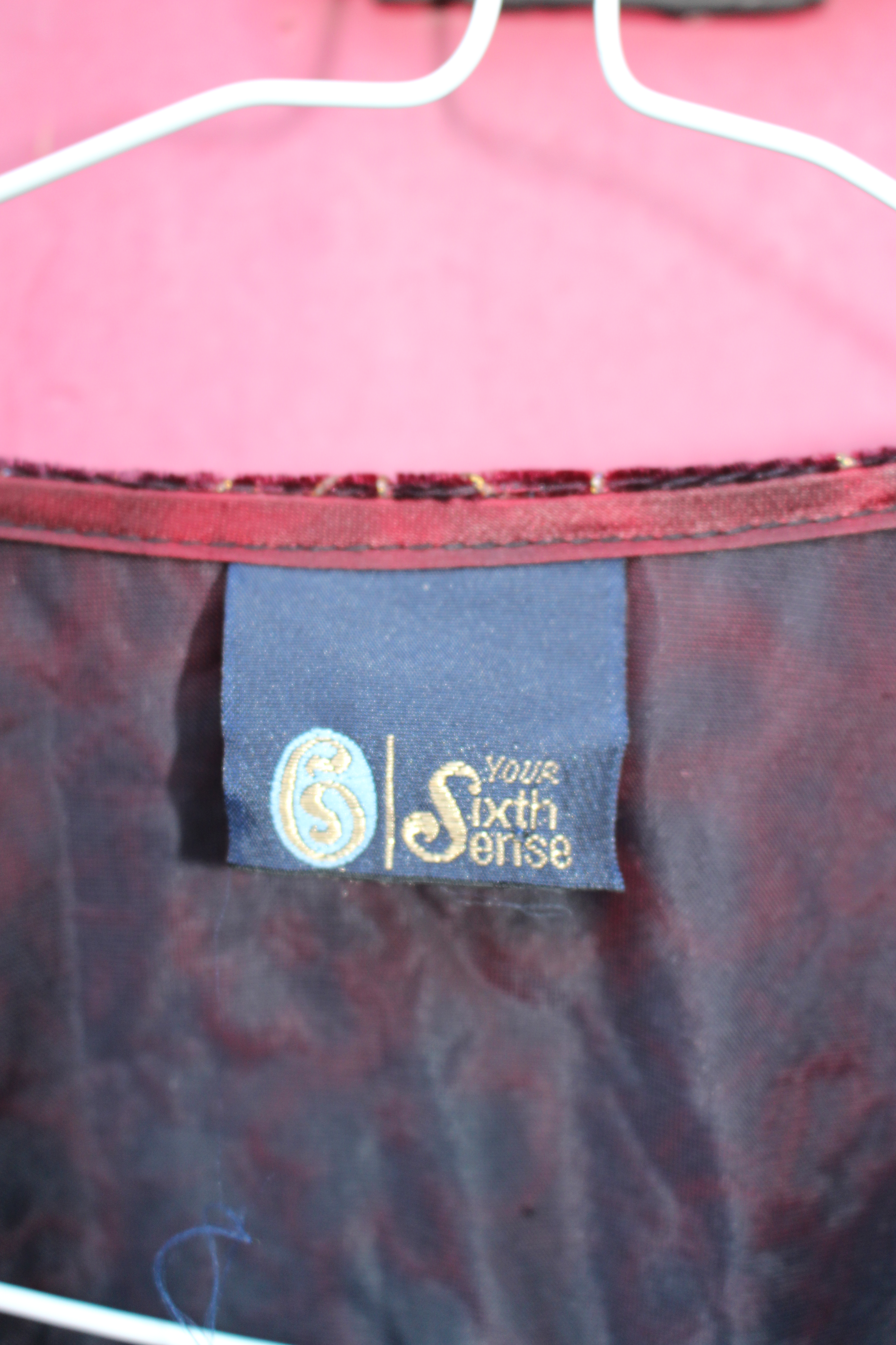 Your Sixth Sense glittery cropped velvet jacket, from Unicorn, 5 Ship Street, Oxford
