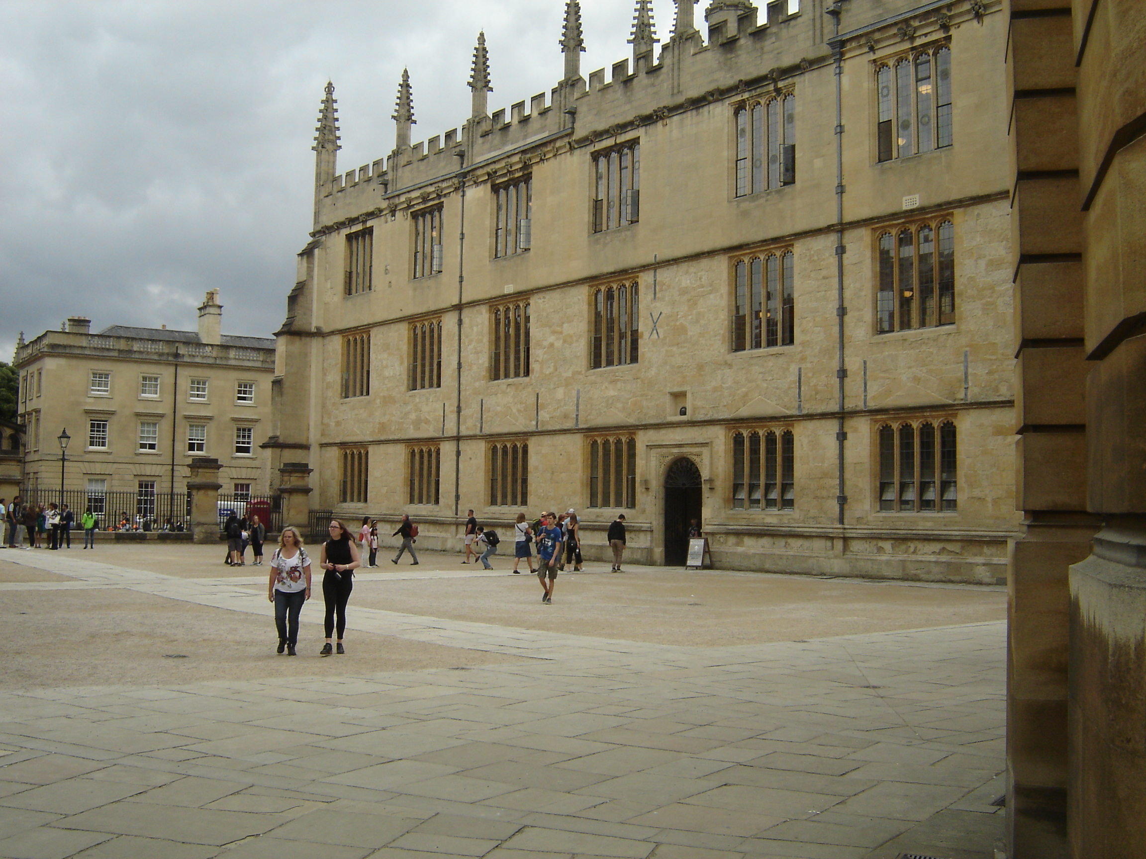Drab people by Bodleian, Oxford