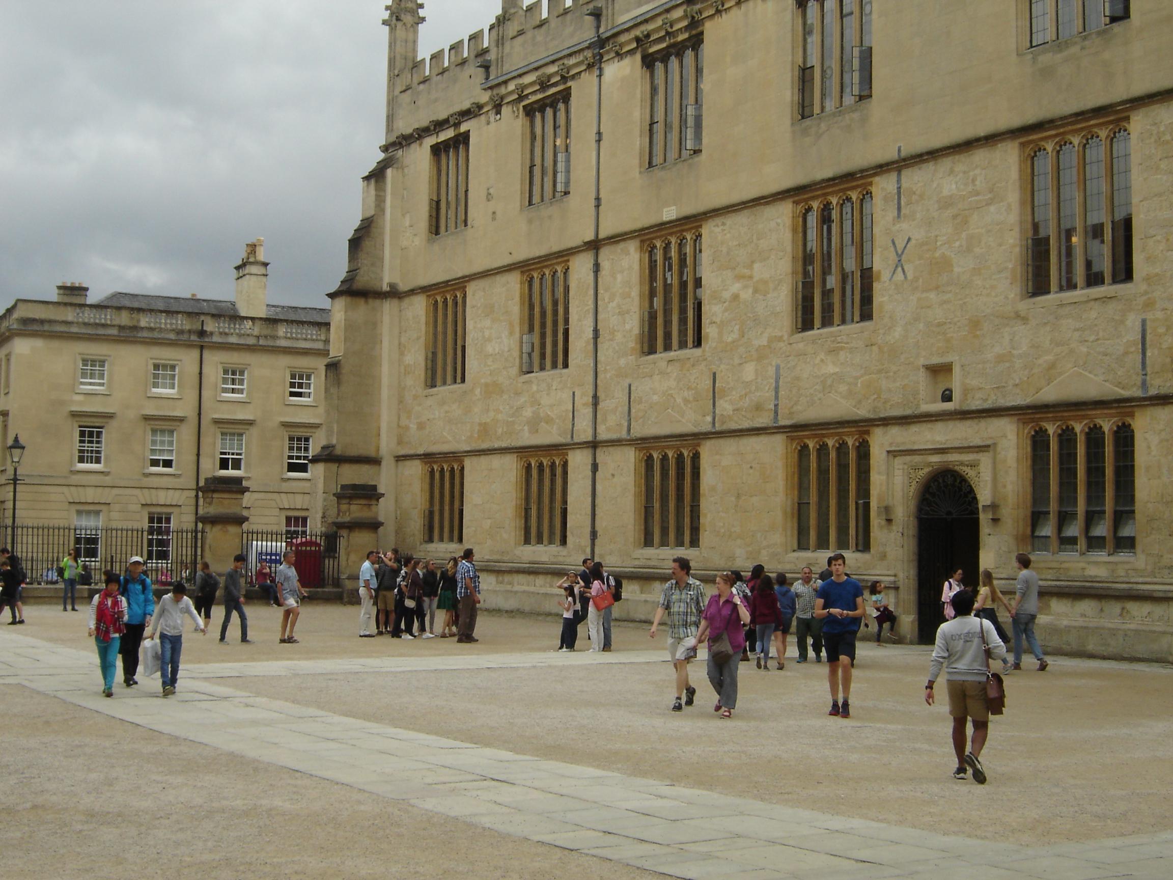 Drab people by Bodleian, Oxford